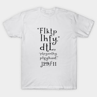 Jeremiah 29 11 Bible Verse Memory Acronym T-Shirt